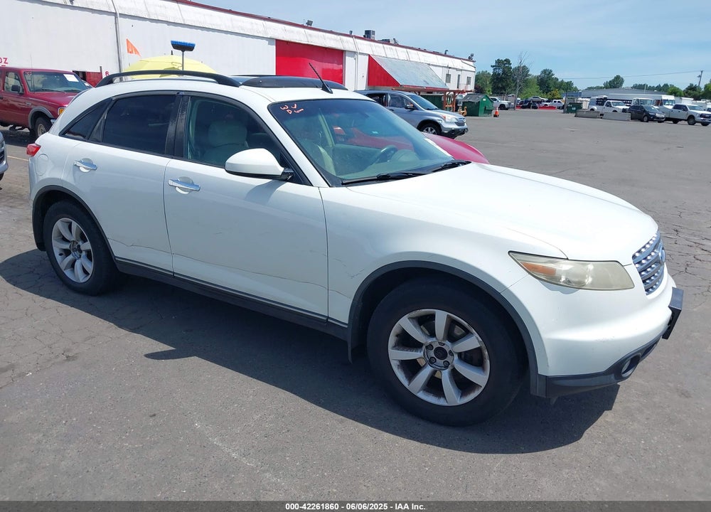 2004 INFINITI FX35 VIN: JNRAS08W44X215935
