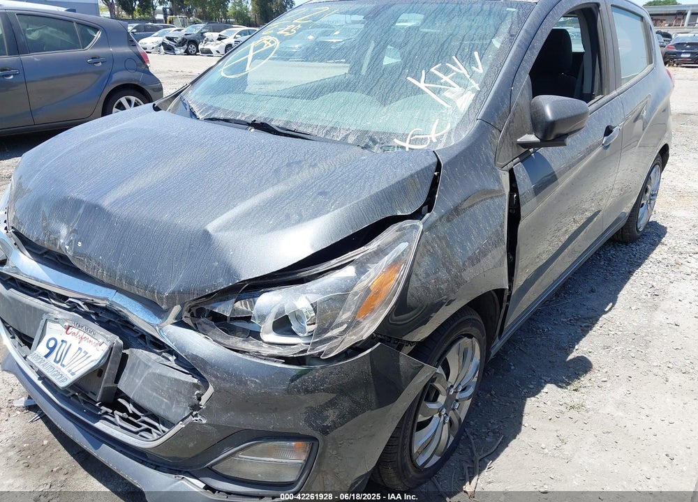2022 CHEVROLET SPARK FWD LS AUTOMATIC VIN: KL8CB6SA1NC035290