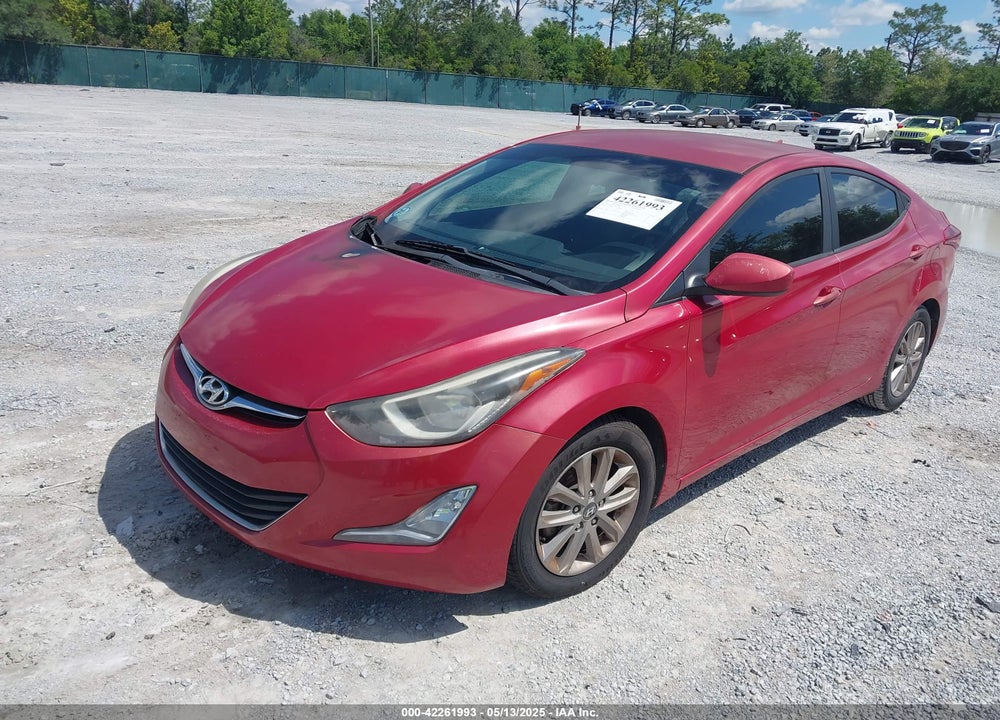 2015 HYUNDAI ELANTRA VIN: KMHDH4AE3FU325623