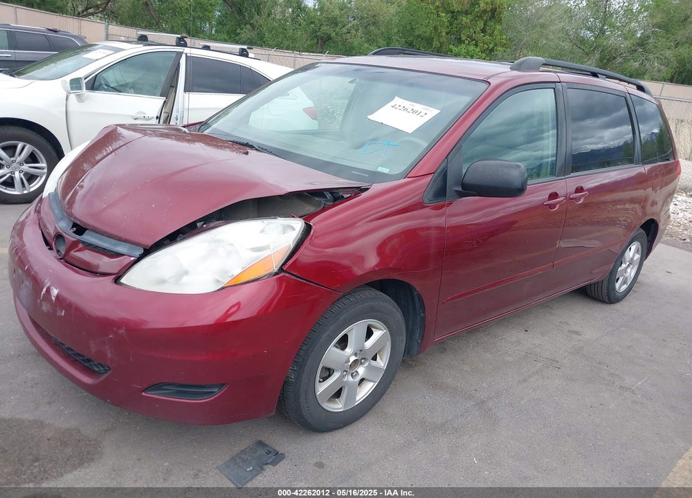 2009 TOYOTA SIENNA LE VIN: 5TDZK23C39S262561