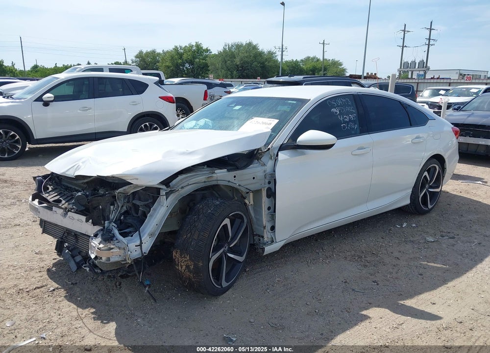 2019 HONDA ACCORD SPORT VIN: 1HGCV1F3XKA070626
