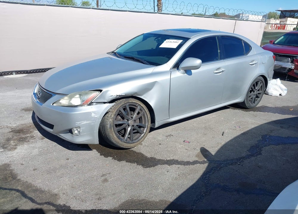 2008 LEXUS IS250 VIN: JTHBK262482074995