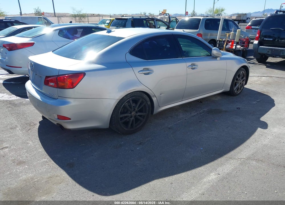 2008 LEXUS IS250 VIN: JTHBK262482074995