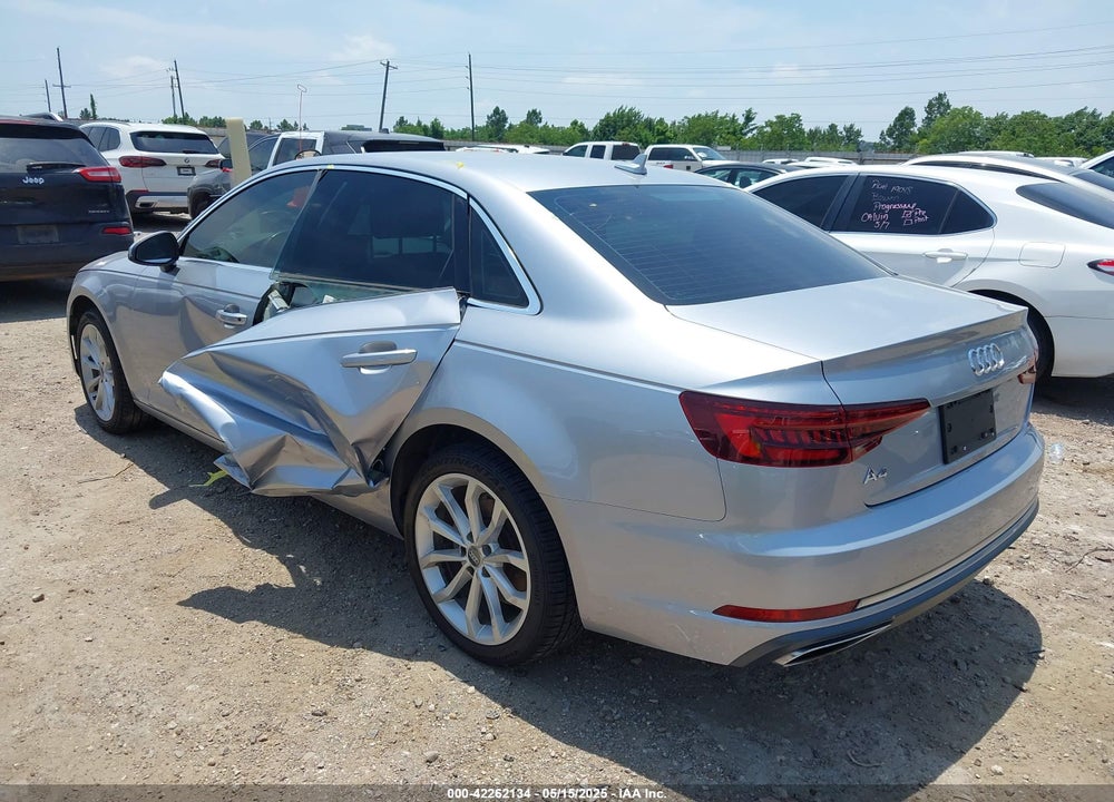 2019 AUDI A4 40 PREMIUM/40 TITANIUM PREMIUM VIN: WAUGMAF48KN004870