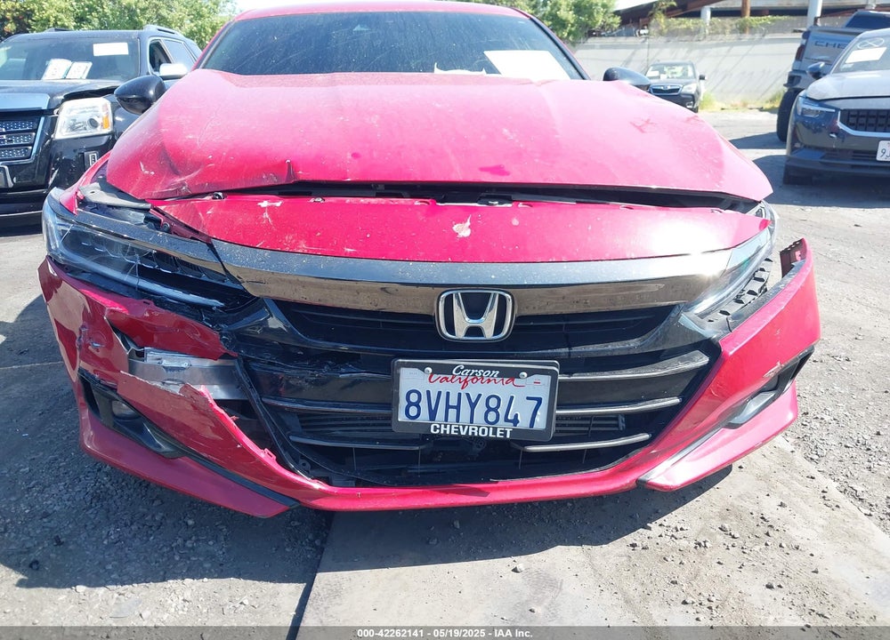 2021 HONDA ACCORD SPORT VIN: 1HGCV1F35MA063375