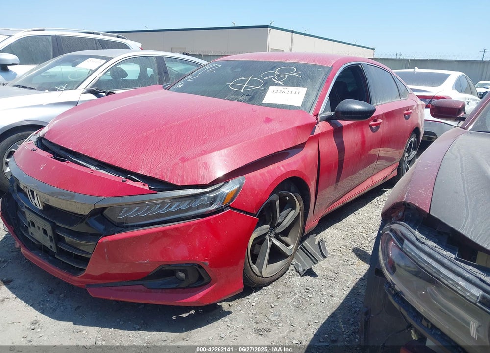 2021 HONDA ACCORD SPORT VIN: 1HGCV1F35MA063375