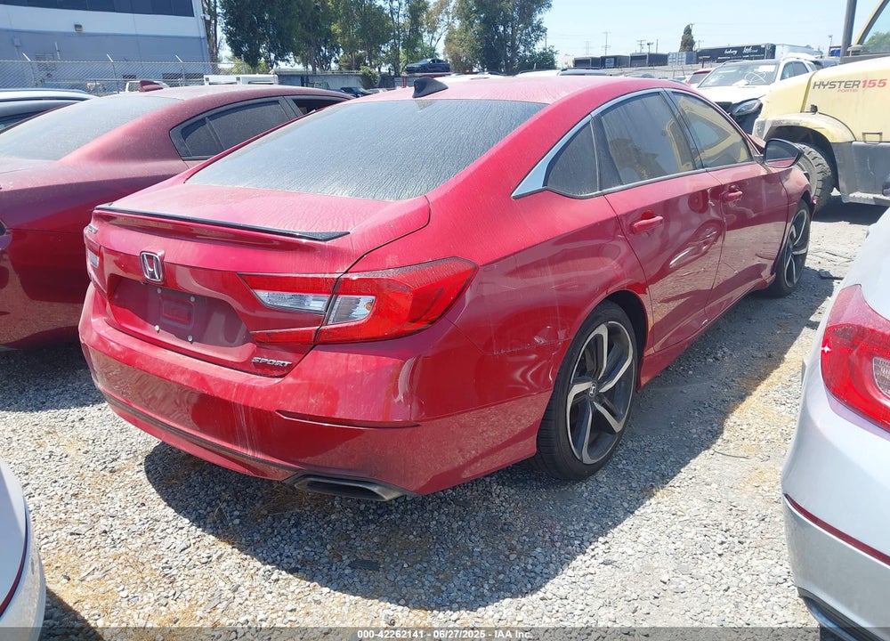 2021 HONDA ACCORD SPORT VIN: 1HGCV1F35MA063375