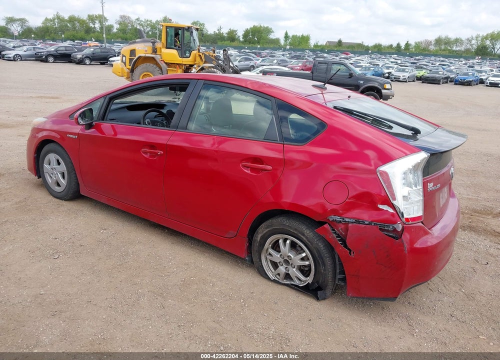 2011 TOYOTA PRIUS THREE VIN: JTDKN3DU9B5334364