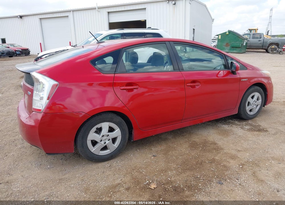 2011 TOYOTA PRIUS THREE VIN: JTDKN3DU9B5334364