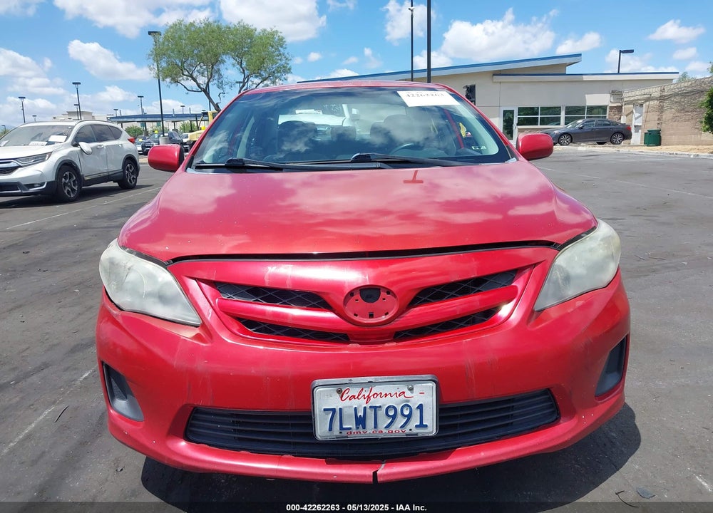 2012 TOYOTA COROLLA LE VIN: 2T1BU4EE9CC858425