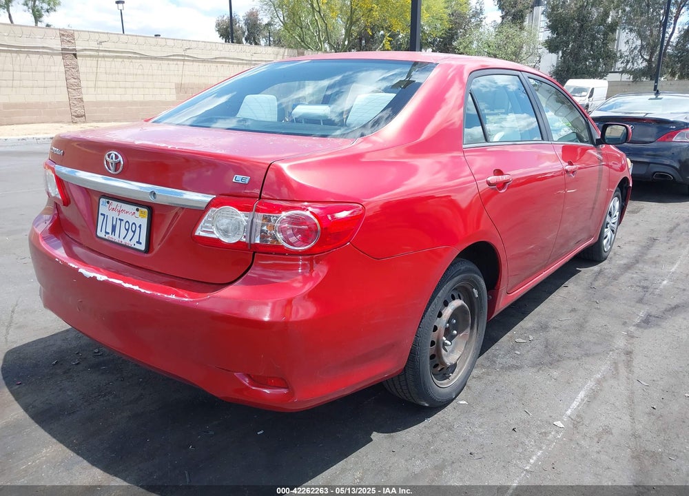 2012 TOYOTA COROLLA LE VIN: 2T1BU4EE9CC858425