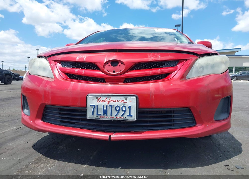 2012 TOYOTA COROLLA LE VIN: 2T1BU4EE9CC858425