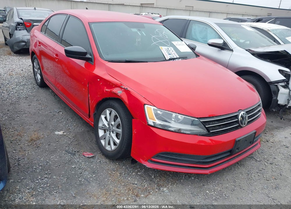 2015 VOLKSWAGEN JETTA 1.8T SE VIN: 3VWD07AJ4FM407209