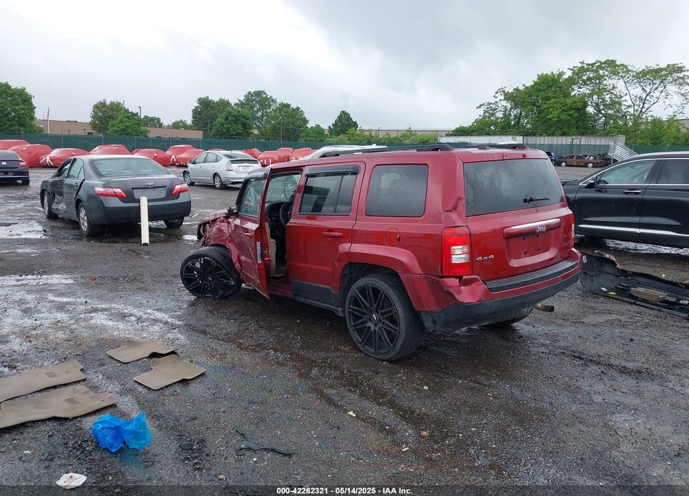 2017 JEEP PATRIOT VIN: 1C4NJRBB0HD194538
