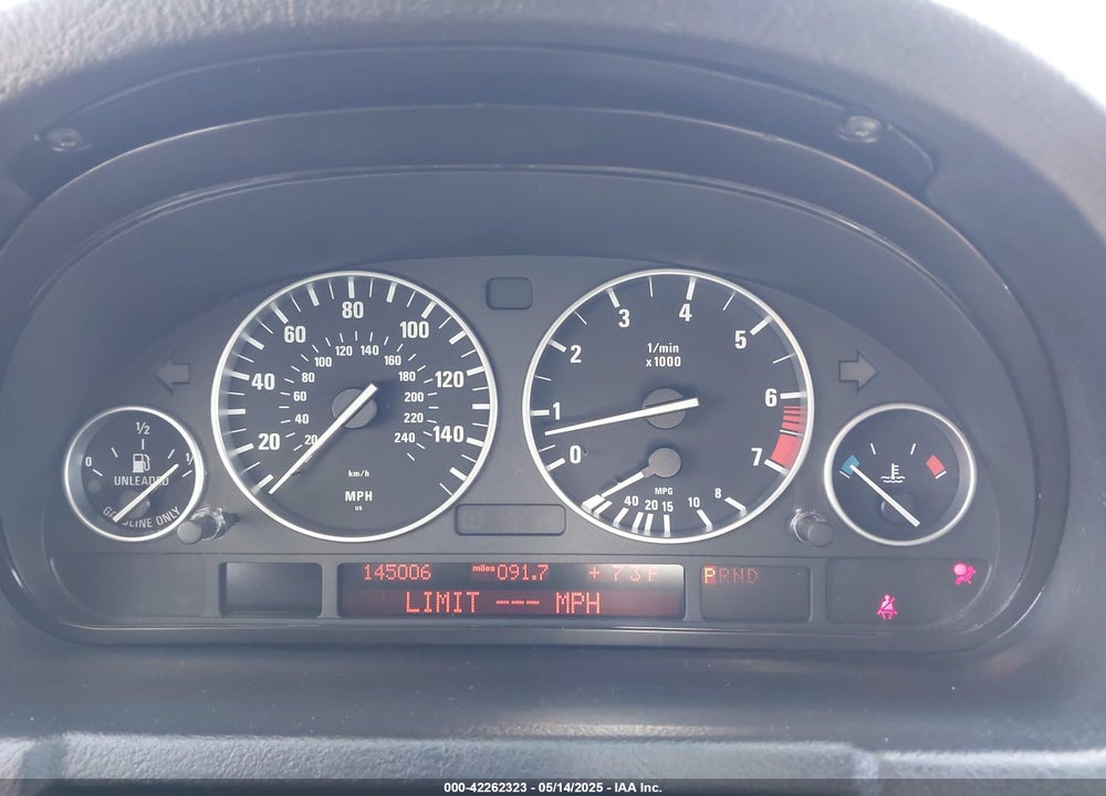 2006 BMW X5 3.0I VIN: 5UXFA13566LY44392