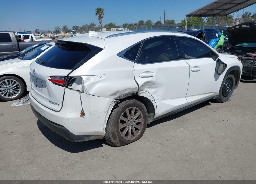 2017 LEXUS NX VIN: JTJYARBZ9H2051185