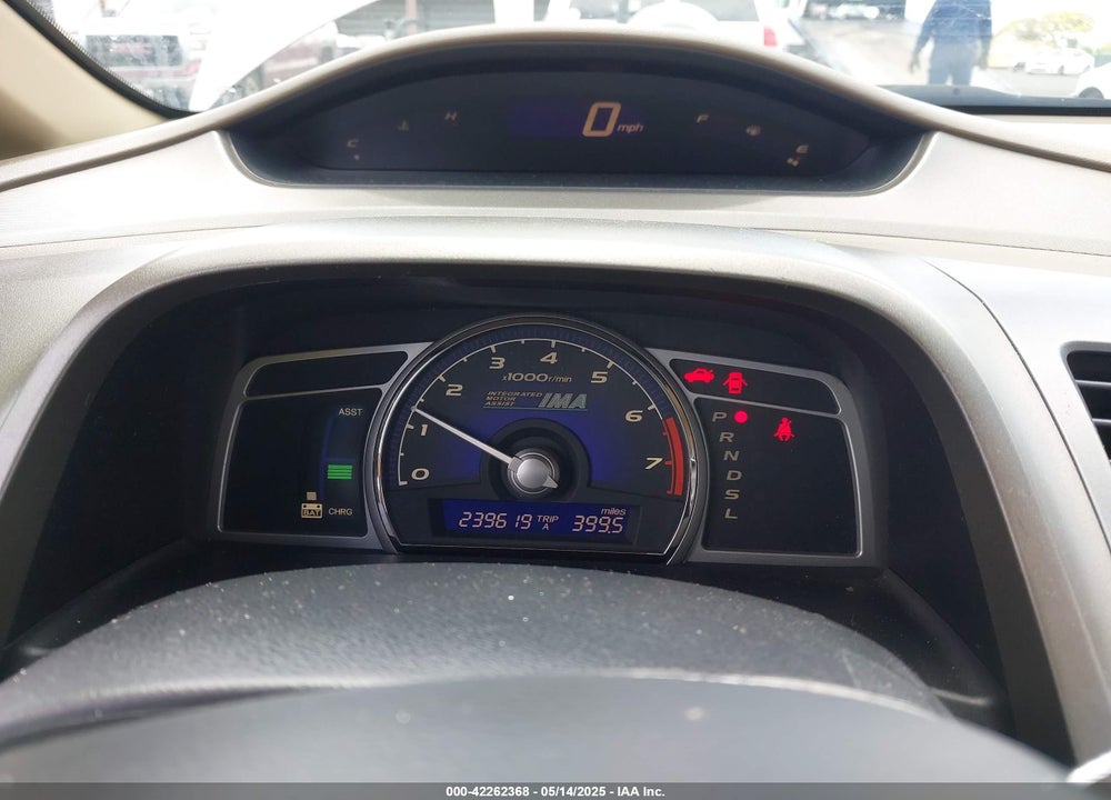 2008 HONDA CIVIC HYBRID VIN: JHMFA36298S022773