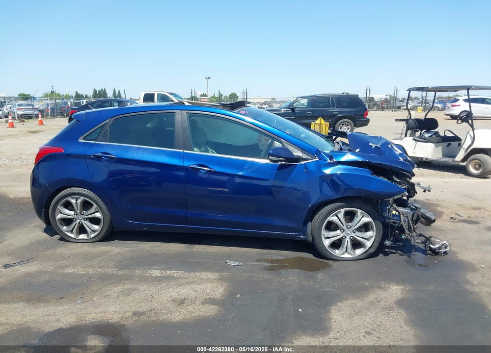 2013 HYUNDAI ELANTRA GT VIN: KMHD35LE5DU022227