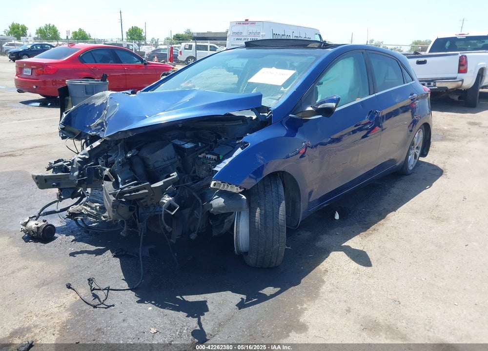 2013 HYUNDAI ELANTRA GT VIN: KMHD35LE5DU022227