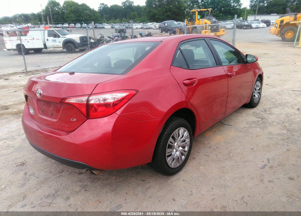 2019 TOYOTA COROLLA LE VIN: 2T1BURHE0KC212830