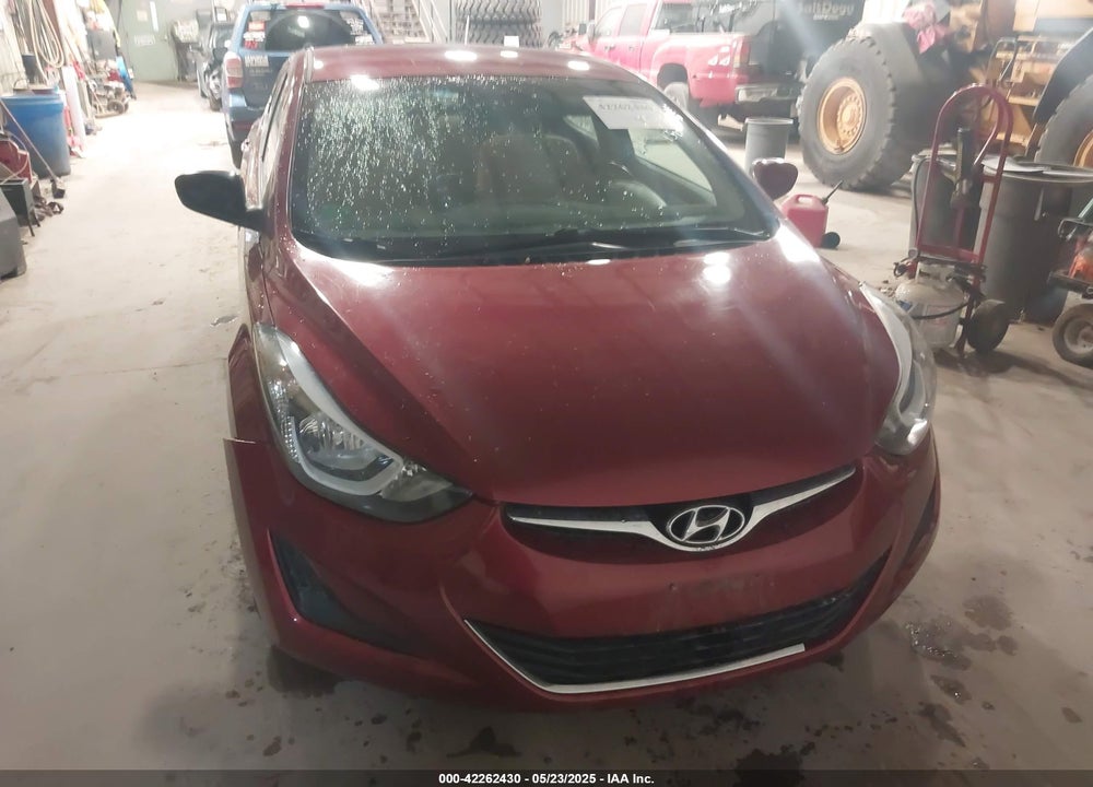 2016 HYUNDAI ELANTRA VIN: 5NPDH4AE3GH754311
