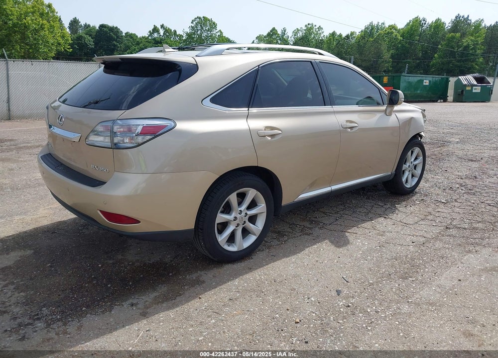 2010 LEXUS RX350 VIN: 2T2ZK1BA0AC019373