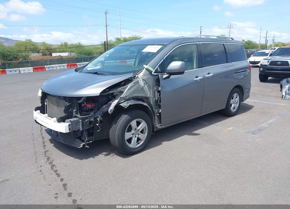 2017 NISSAN QUEST SV VIN: JN8AE2KP0H9170351