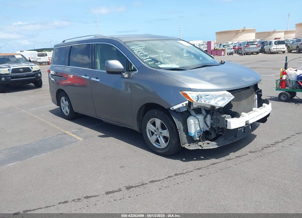 2017 NISSAN QUEST SV VIN: JN8AE2KP0H9170351