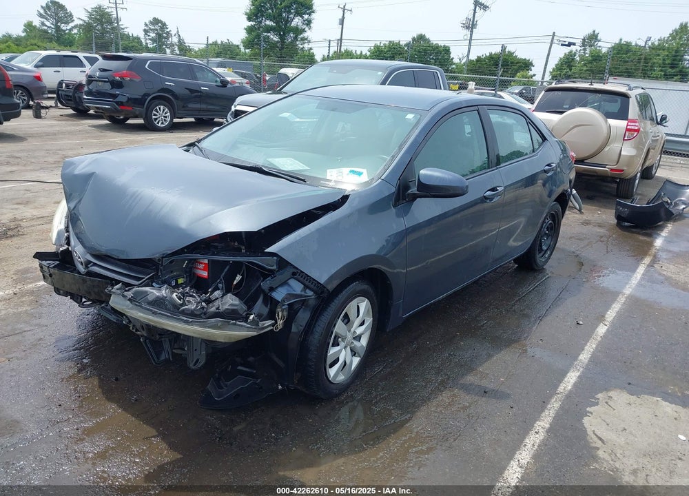 2015 TOYOTA COROLLA VIN: 2T1BURHE2FC305578