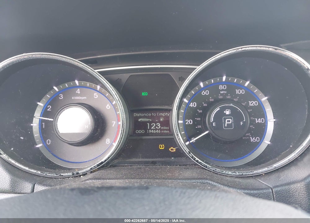 2014 HYUNDAI SONATA VIN: 5NPEB4AC9EH910725