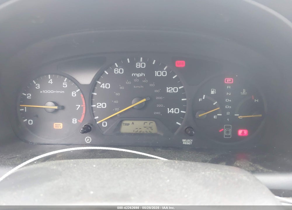 2002 HONDA ACCORD 3.0 EX VIN: 1HGCG165X2A077751