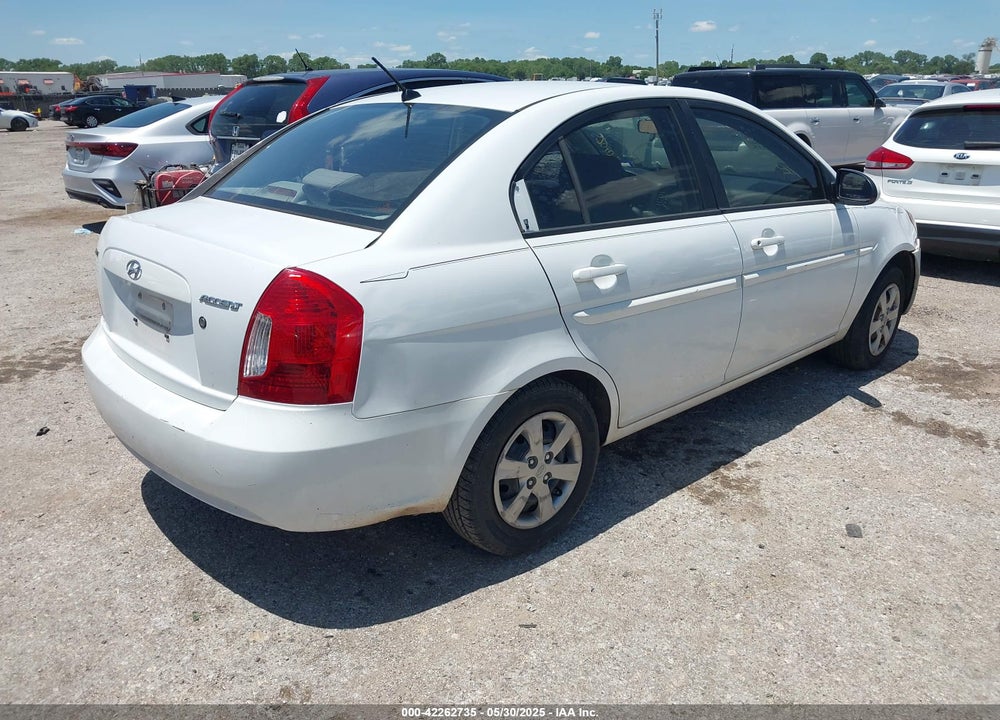 2008 HYUNDAI ACCENT VIN: KMHCN46C98U207025