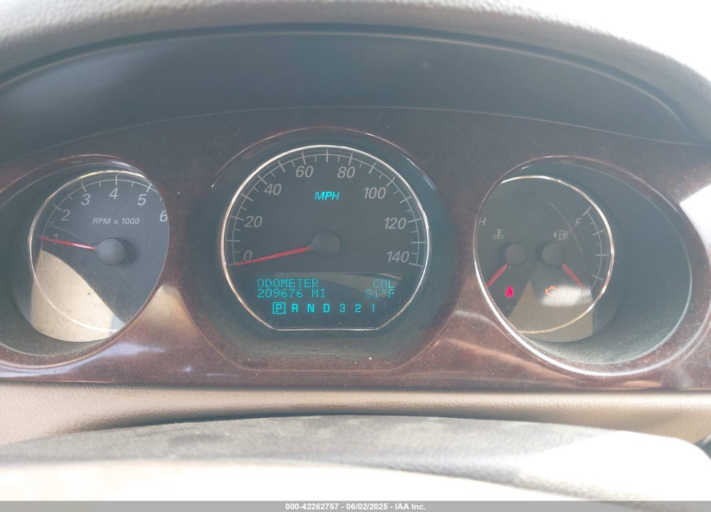 2007 BUICK LUCERNE CXL VIN: 1G4HD57287U152568