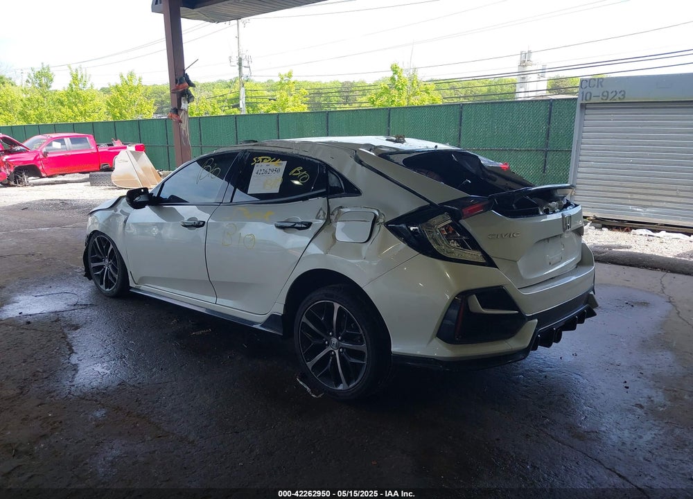 2021 HONDA CIVIC VIN: SHHFK7H4XMU409536