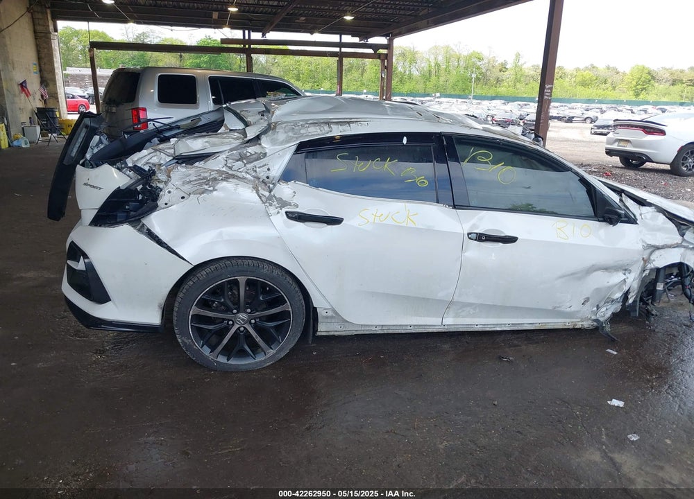 2021 HONDA CIVIC VIN: SHHFK7H4XMU409536