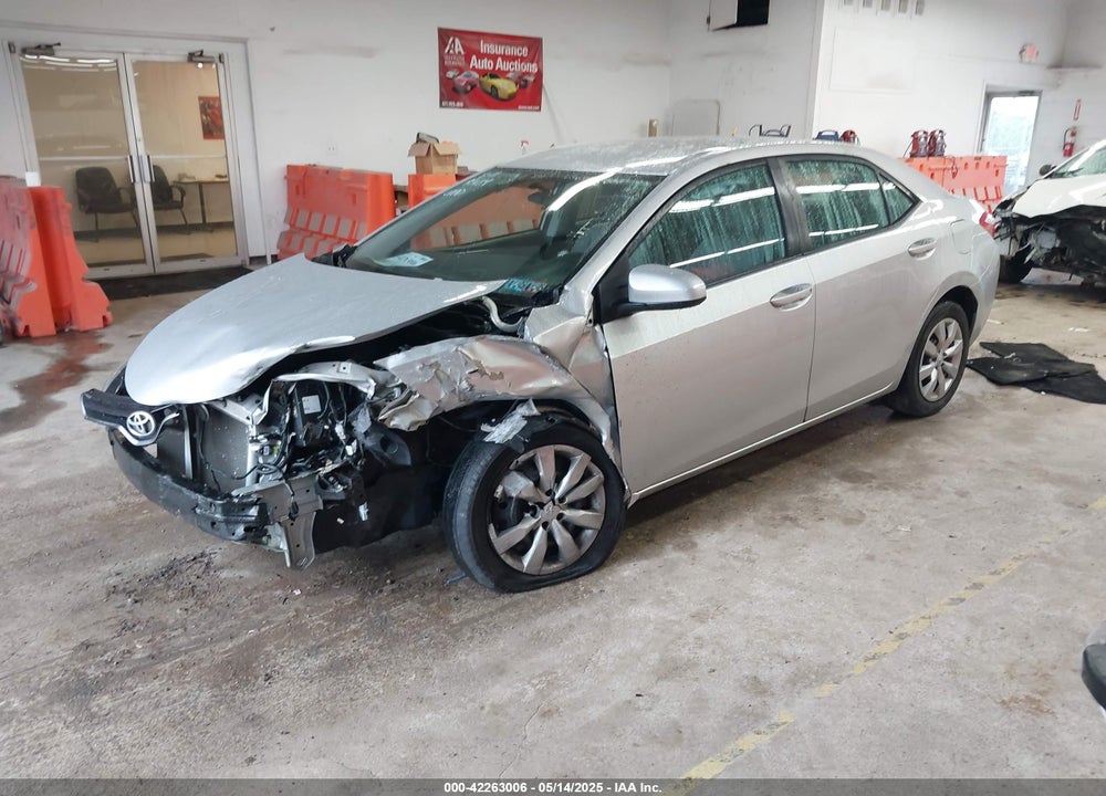 2015 TOYOTA COROLLA VIN: 2T1BURHE5FC245568