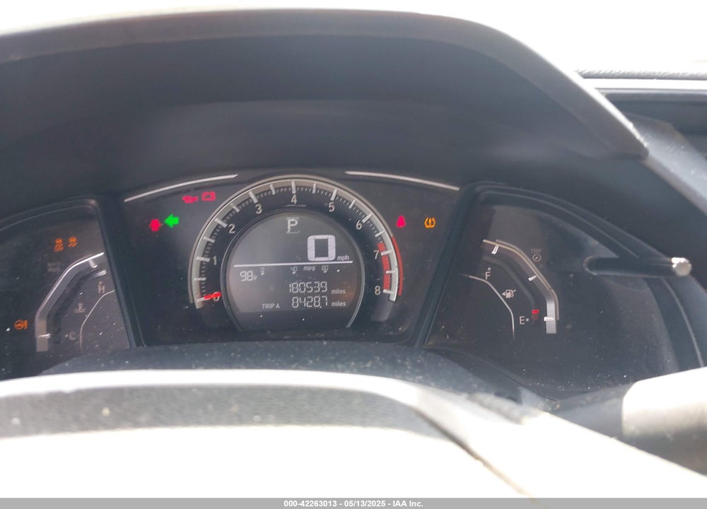 2017 HONDA CIVIC VIN: 19XFC2F51HE036461