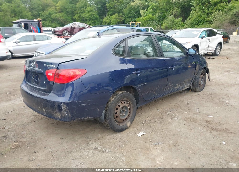 2009 HYUNDAI ELANTRA GLS VIN: KMHDU46D59U717020