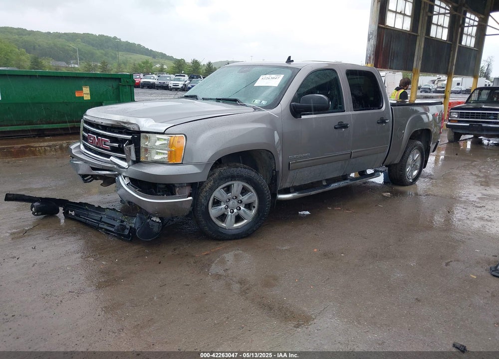 2012 GMC SIERRA 1500 SLE VIN: 3GTP2VE77CG190603