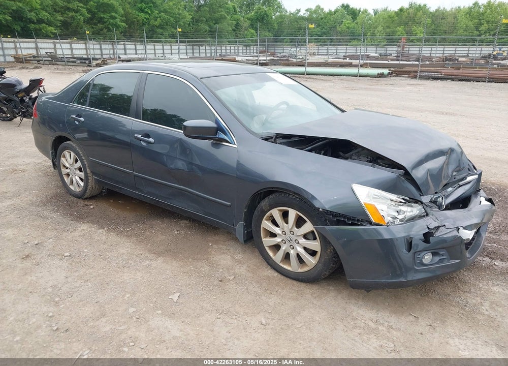 2007 HONDA ACCORD 3.0 EX VIN: 1HGCM66517A048006