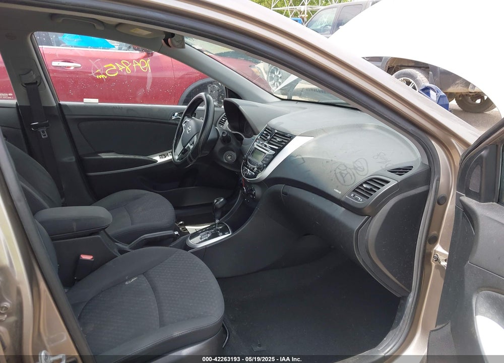2012 HYUNDAI ACCENT SE VIN: KMHCU5AE1CU006231