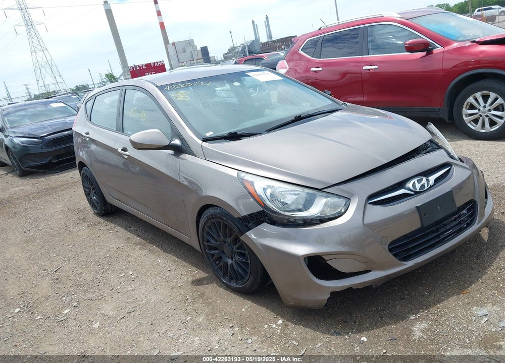 2012 HYUNDAI ACCENT SE VIN: KMHCU5AE1CU006231