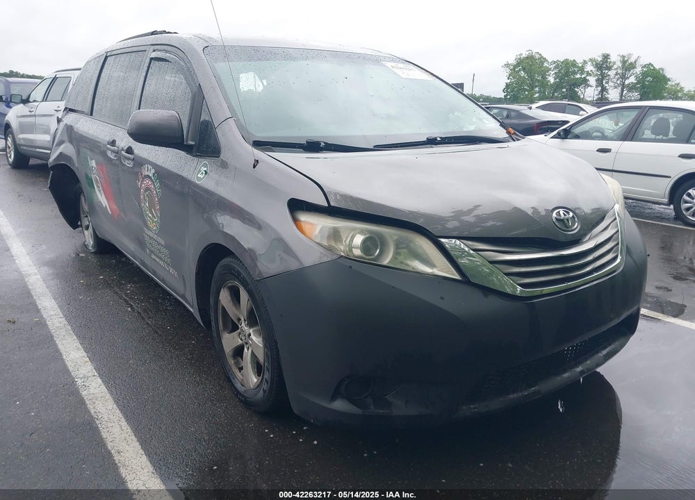 2011 TOYOTA SIENNA LE V6/LE V6 AUTO ACCESS SEAT VIN: 5TDKK3DC9BS089608