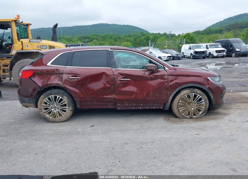 2016 LINCOLN MKX VIN: 2LMTJ8LR3GBL67731