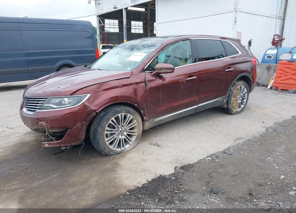 2016 LINCOLN MKX VIN: 2LMTJ8LR3GBL67731