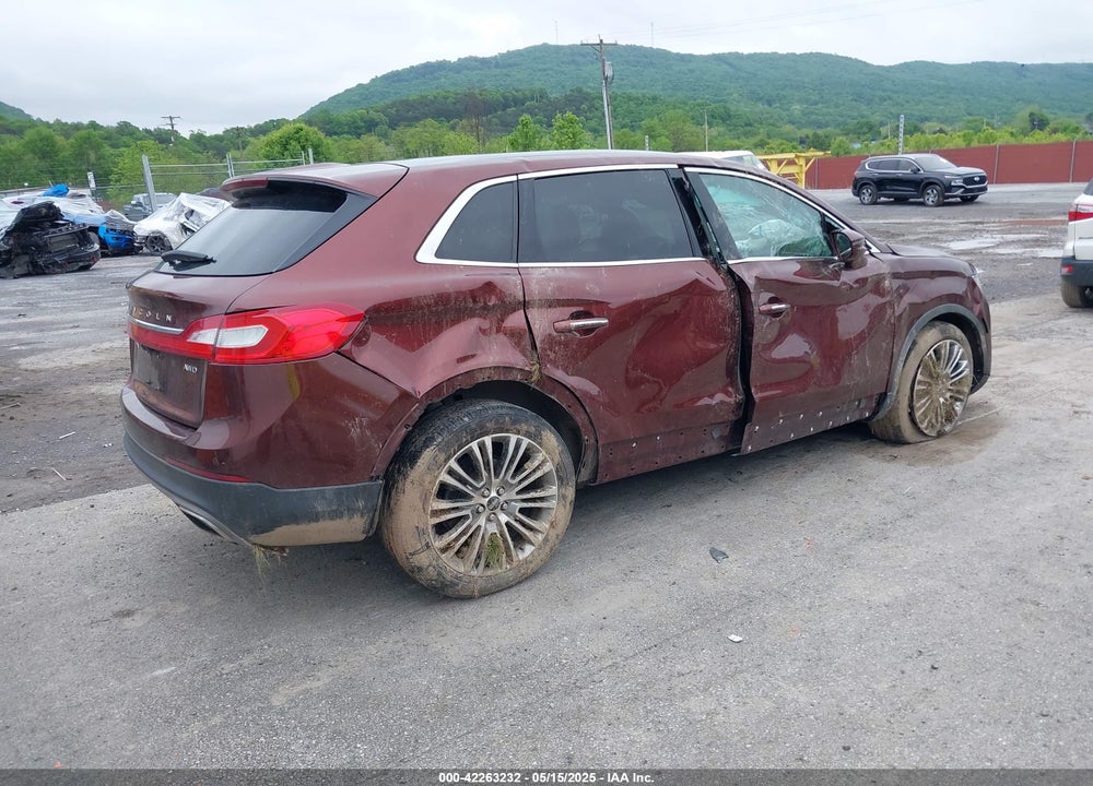 2016 LINCOLN MKX VIN: 2LMTJ8LR3GBL67731