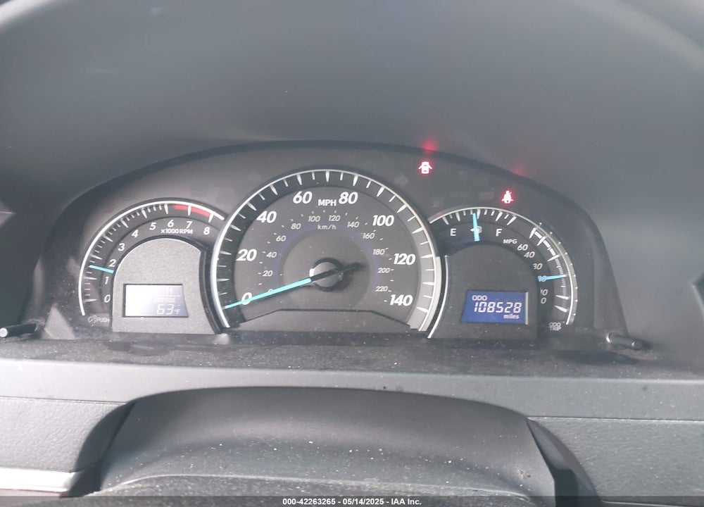 2012 TOYOTA CAMRY VIN: 4T1BF1FK6CU507368