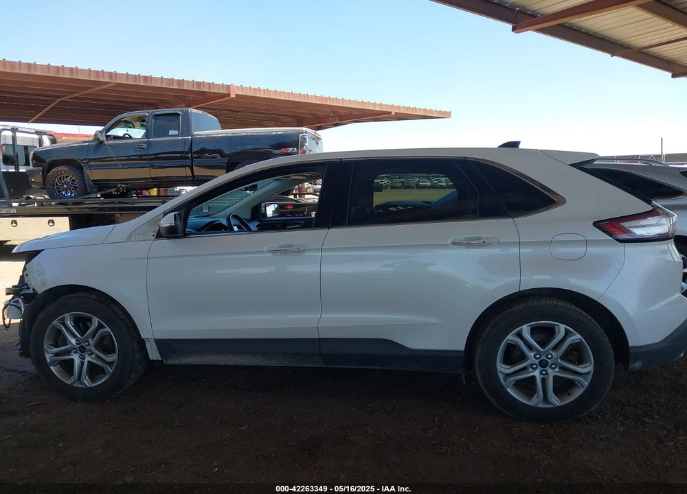 2015 FORD EDGE TITANIUM VIN: 2FMTK4K8XFBB25706