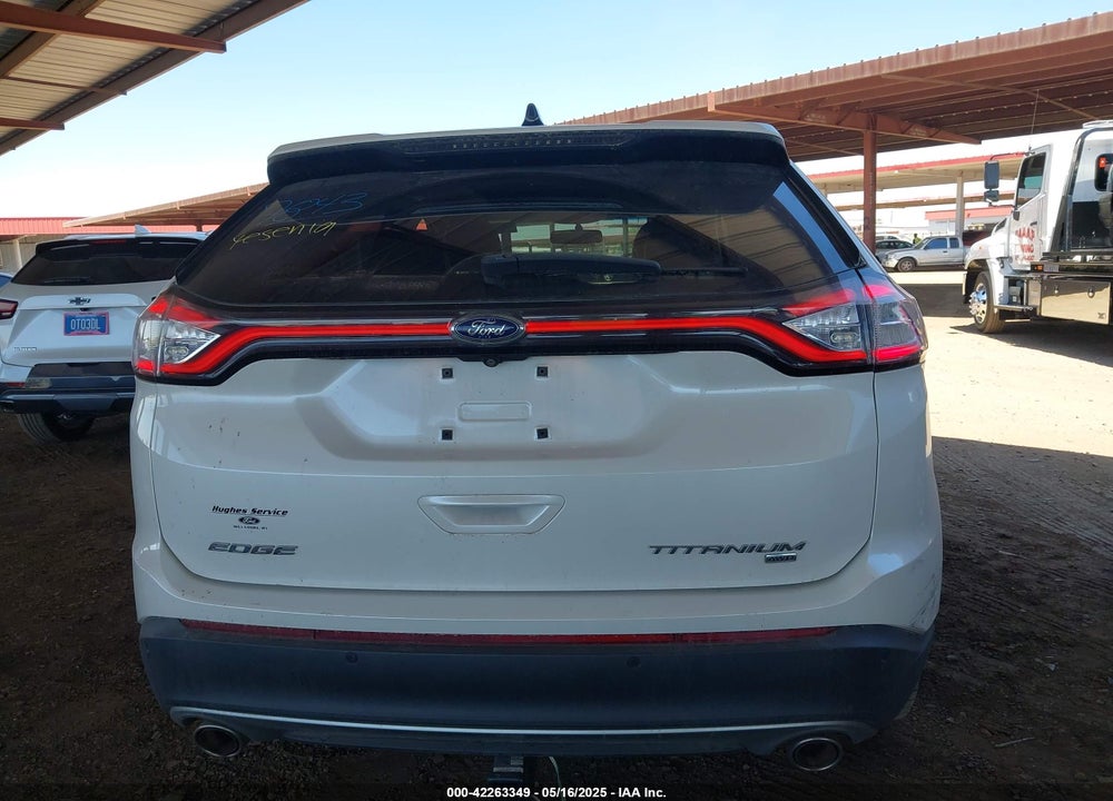2015 FORD EDGE TITANIUM VIN: 2FMTK4K8XFBB25706