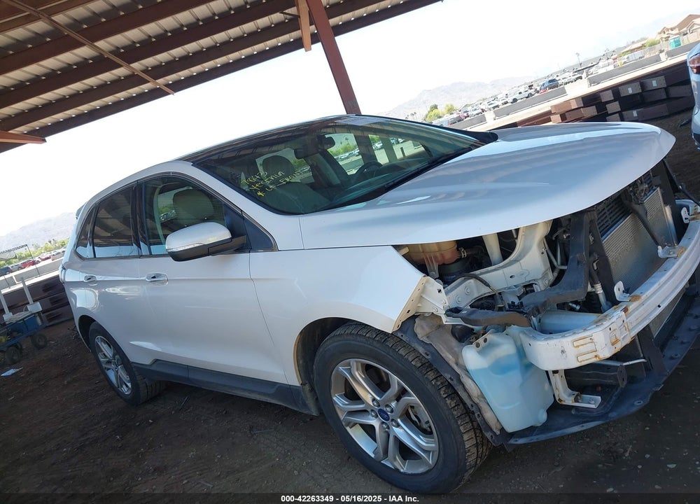 2015 FORD EDGE TITANIUM VIN: 2FMTK4K8XFBB25706